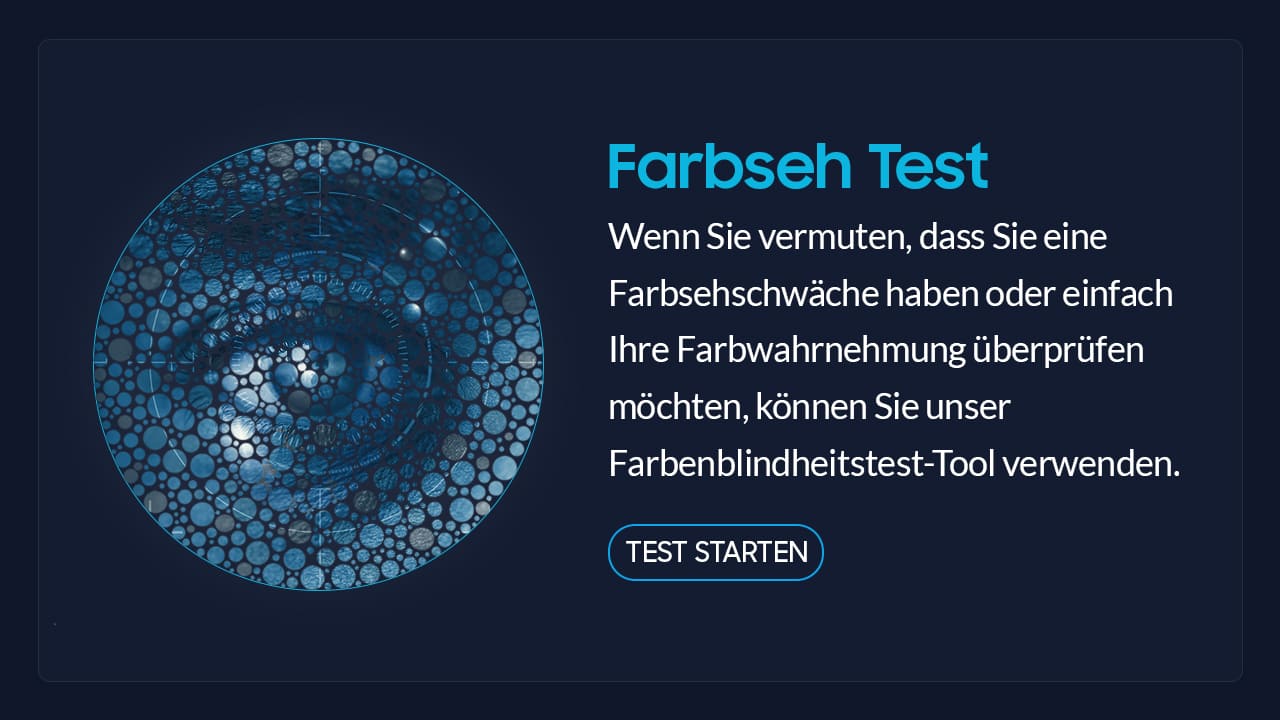 Farbseh Test – Kostenloser Online-Test auf Farbenblindheit