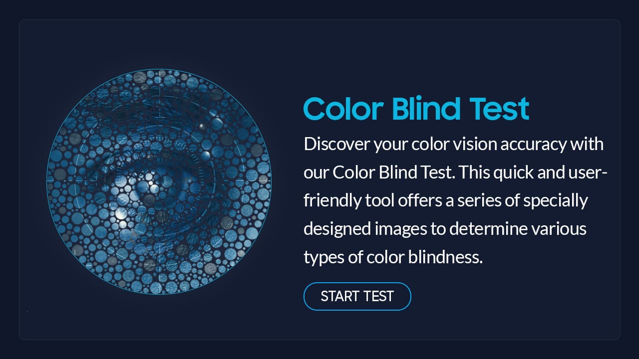 Color Blind Test - Quick and Accurate Vision Deficiency Check