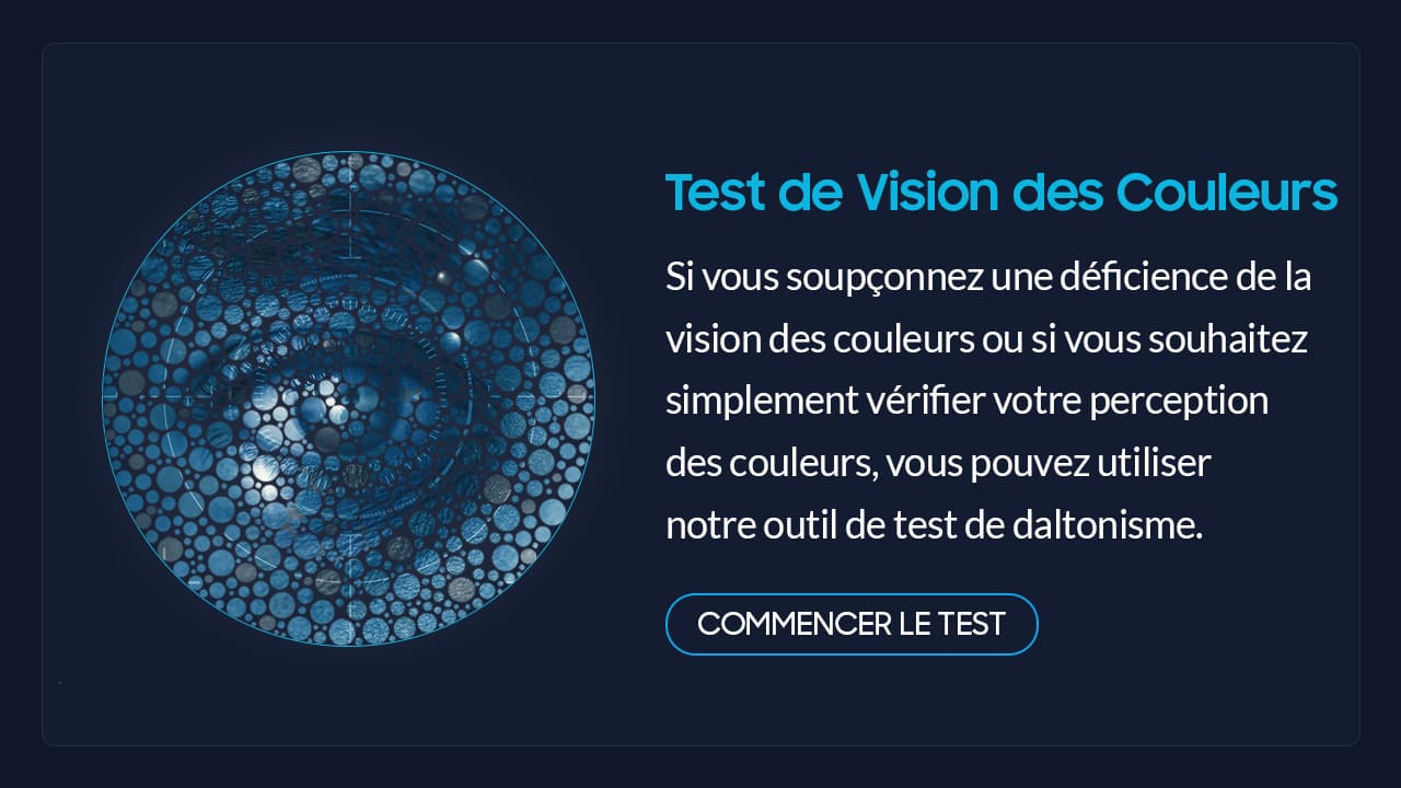 Test de Vision des Couleurs Test de daltonisme en ligne gratuit